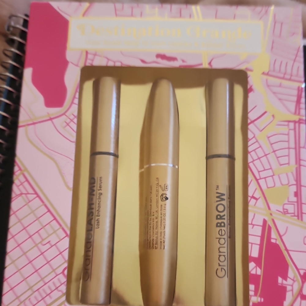 Grande Cosmetics Lash and Brow Set - Gold